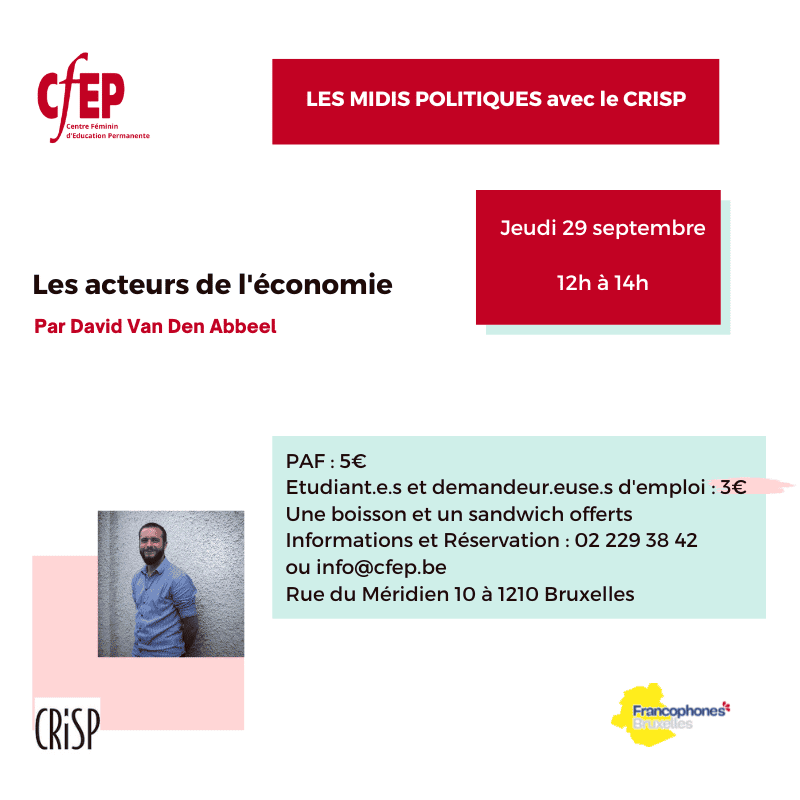 Les Midis Politiques de septembre 2022