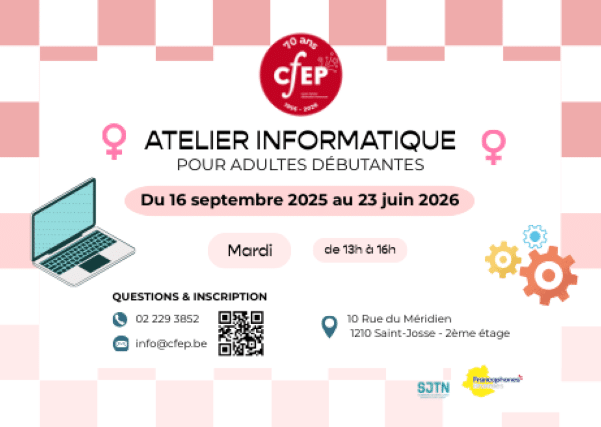 Atelier informatique tout les mardi