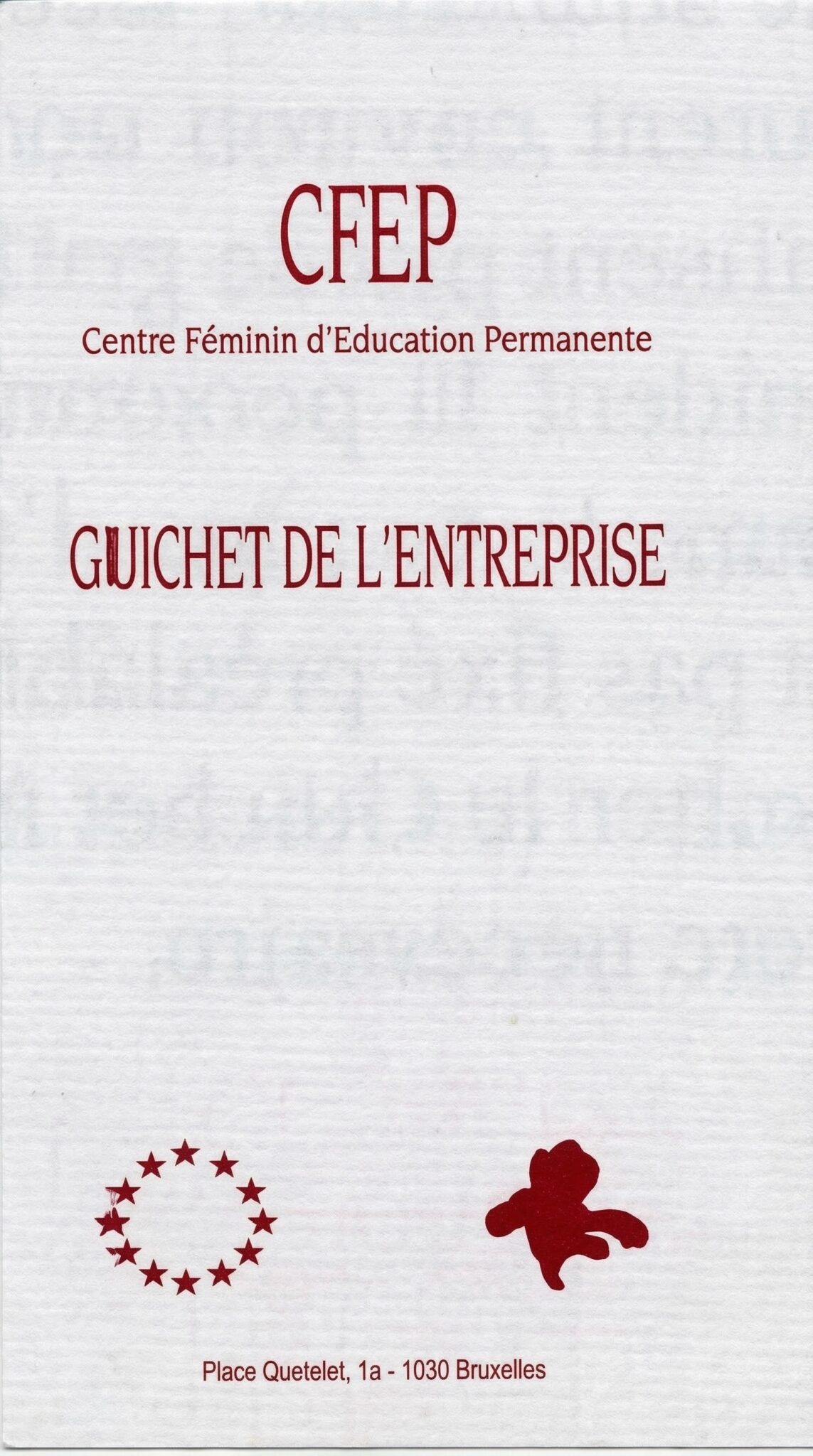 Le guichet de l'entreprise dans le but de promouvoir les femmes dans le monde de l'emploi